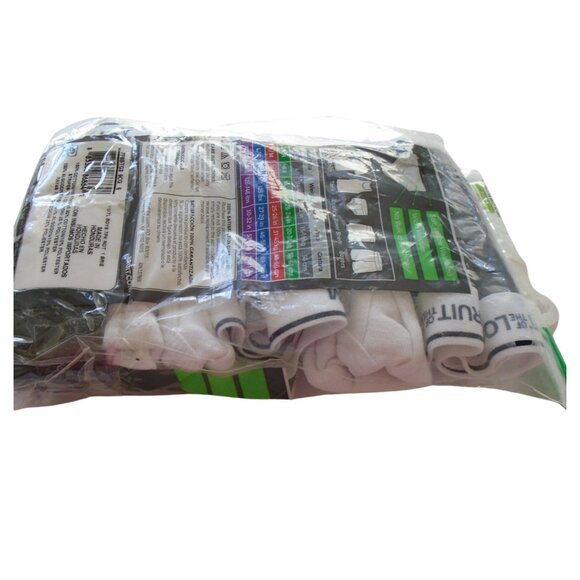 Fruit of The Loom Boys Briefs Size SM 6-8 Pack of 5 White Black Grey 1212 - Picture 2 of 3